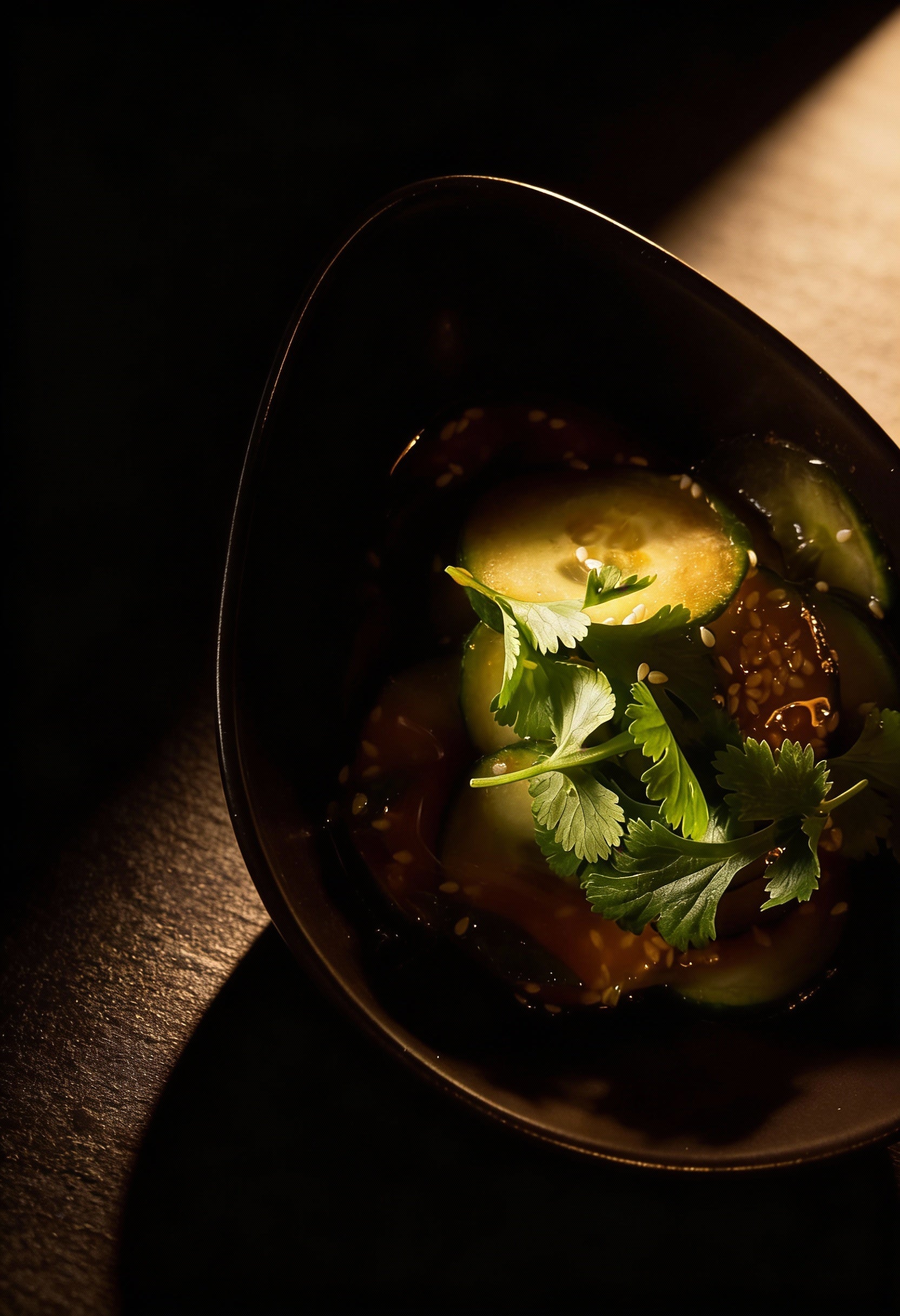 Asian Style cucumbers